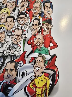 Gary Varvel 100th Running Indy 500 Poster • $30