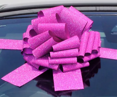 £9.99 • Buy BIG CAR BOW - Mega Giant Extra Large Bow For Cars, Birthday Presents, XMAS Gifts