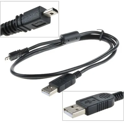 USB PC Charger+Data SYNC Cable Cord For Panasonic CAMERA Lumix DMC-ZS30 DMC-TZ40 • $6.85