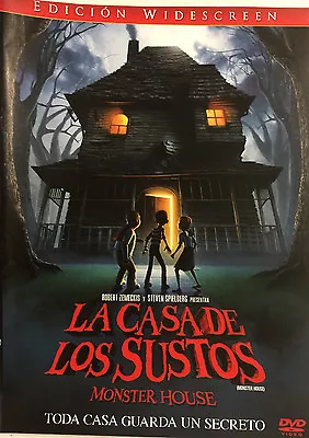 Monster House La Casa De Los Sustos: English/Spanish/Korean Languages DVD 2007 • $2.49