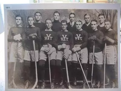 1911 Yale Hockey Team Enlarged 16 X 20 Photo New Haven Connecticut • $24.99