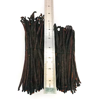 Superior Vanilla Beans Grade A 6 + ACRIL Best Vanilla Beans 100% Organic USDA • $16