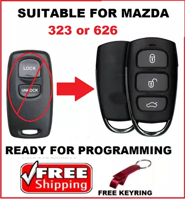 1x MAZDA 323 Or 626  REMOTE KEYLESS ENTRY FOB  1999 2000 2001 2002 2003 - 41601 • $38.95