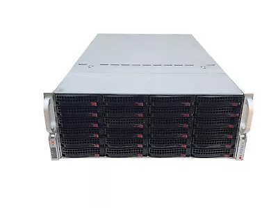 SuperMicro 4U 24xLFF CSE-848XA-R3240B Barebone Server 4x 1620W • $299