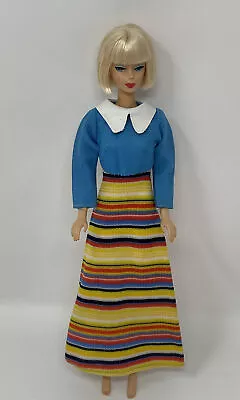 Vintage Clone Barbie Size Doll Clothes Mod Outfit Dress Hong Kong Marcia Brady • $19.99