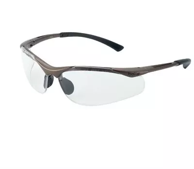£8 • Buy Safety Glasses Bolle Contour Clear Lens CONTPSI Brand New With Case