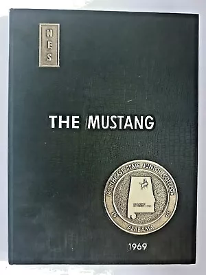 THE MUSTANG 1969 Northeast State Junior College  Alabama  Vol-4 Pre-owned Annual • $25.95