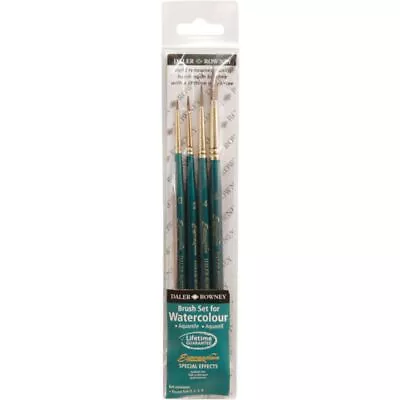 Daler Rowney Expressions Watercolour Brush Set 4pk • £15.95
