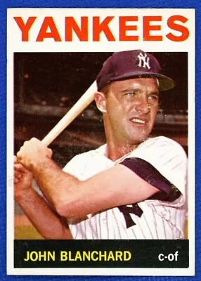 1964 Topps Set-Break #118 John Blanchard VG-EX New York Yankees • $1.99