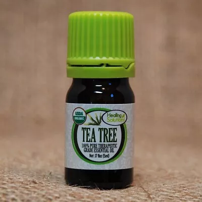 Organic TEA TREE 5mL Essential Oil NEW Unopened FREE SHIP 24 Hrs • $9.95