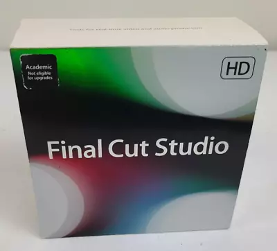 Apple Final Cut Studio 2009 Academic Version For Mac HD • $49.98