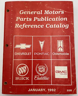 $19.95 • Buy General Motors Parts Publication Reference Catalog GM Chevrolet GMC Pontiac