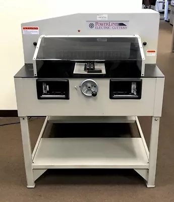 Martin Yale Powerline Electric Fully Automatic 26  Paper Cutter Model Pl2620 • $3695