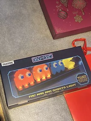 Pac Man And Ghosts Icon Light Pac Man Lamp Lights Collectable Figure Decor Gift • £15
