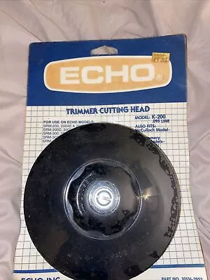 VTG Genuine Echo OEM New Old Stock Trimmer Cutting Head K-200 McCulloch 95 • $69.99