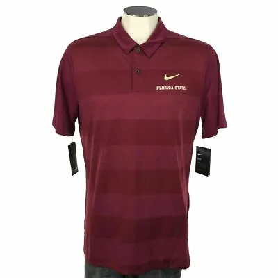 NWT Florida State Seminoles Nike On Field Polo Shirt L Football Golf College Men • $42.95