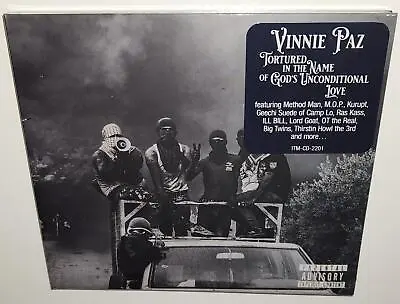 Vinnie Paz Tortured In The Name Of God's Unconditional Love (2022) New Sealed Cd • £21.69