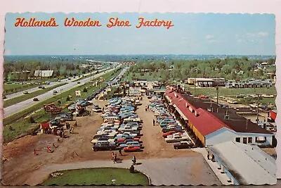 Michigan MI Holland Wooden Shoe Factory Postcard Old Vintage Card View Standard • $0.50