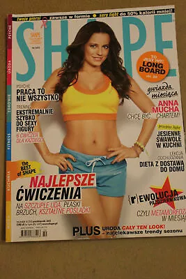 SHAPE 10/2012 Anna Mucha - Polish Magazine • $9.50