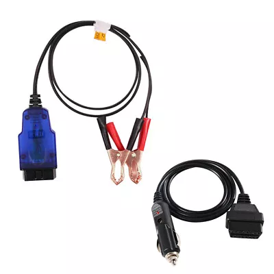 Car Memory Data Saver Auto Emergency Power Supply OBDII To Cigar Lighter Cable • $19.99