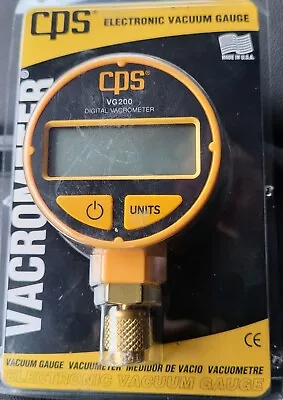 CPS Products VG200 Digital Vacuum Gauge Measures In Microns • $160