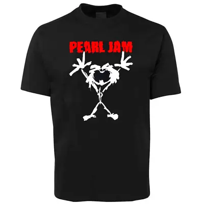 Premium Black Shirt Cotton Tshirt PEARL JAM T Shirt Size Festival Tee • $29.99