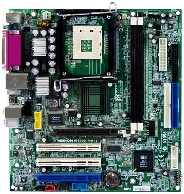 MEDION MD5000 VER 1.2 S478 DDR MS-6701 MicroATX • £34.80