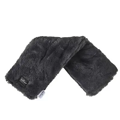 Warmies Lavender Scented Faux Fur Microwaveable Soothing Neck Wrap - Charcoal • £19.49