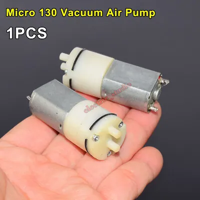 $2.35 • Buy DC 3V 5V 6V Small Mini Mute 130 Motor Air Pump Vacuum Oxygen Pump Suction Pump