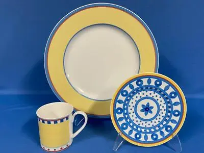 Villeroy & Boch TWIST-BEA Mug TWIST-ANNA Bread & Butter Plate & Chop Plate • $26.95