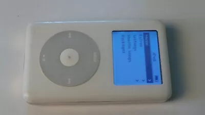 Apple IPod Classic 4th Generation White (20 GB) • $24.99