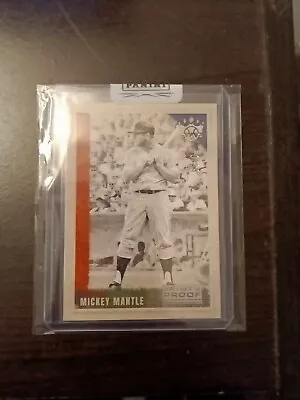 Mickey Mantle 2022 Panini Diamond Kings Artists Proof Silver #6/99 • $12