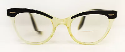 Vintage Bausch & Lomb 5 1/2 Bifocal Glasses - Warped • $14.99