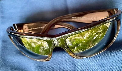 MAUI JIM WORLD CUP Sunglasses Style MJ266-01  Bronze NEW Polarized • $230