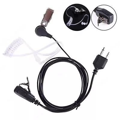 2-Pin Earpiece Headset PTT Mic For Midland Two Way Radio Walkie Talkie Security • $8.79