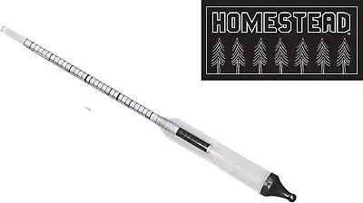 Maple Syrup Hydrometer - Measure Sugar And Moisture Content (Density) Of Boiled  • $19.62