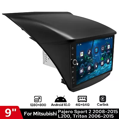 $470 • Buy 9  Android 10.0 Car Radio For Mitsubishi Pajero Sport 2 08-15, L200 Triton 06-15
