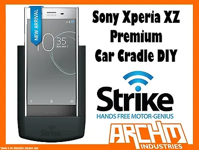 $149 • Buy Strike Alpha Diy Car Cradle Built-in Charger Secure For Sony Xperia Xz Premium