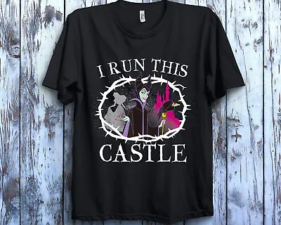 Disney Sleeping Beauty Maleficent Runs This Castle Unisex T Shirt 10045 • $22.99