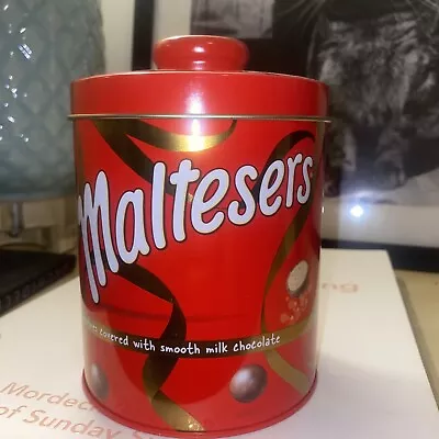 Maltesters Maltesers Milk Chocolate Decorative Novelty Collectible Tin 14x12 Cm • $28