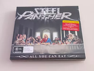 All You Can Eat CD/DVD (Australian Fan Edition) By Steel Panther (CD 2014) • $8.99