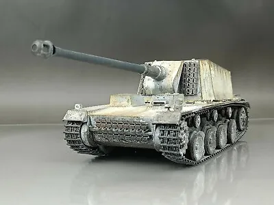 1/35 Built WWII German Sturer Emil 12.8cm Tank Destroyer Model • $169.99
