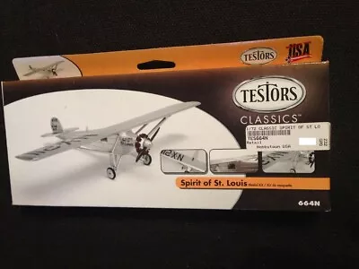 Testors Classics 1/72 #664N Spirit Of St. Louis Charles Lindbergh Sealed Model • $27