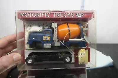 1966 Ideal Motorific Ready Mix Concrete Truck W/original Case & Motor! Runs! • $34.99