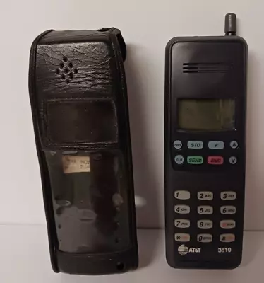Vintage AT&T Cell Phone Model 3810A Type THA-95A PARTS ONLY AS IS No Charger • $17.99