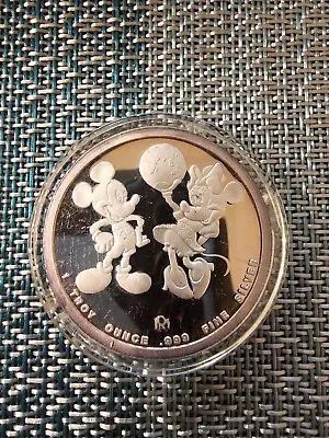 Disney Around The World Silver Coin • $39.99