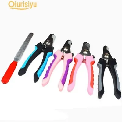 Dog Nail Clippers Pet Claw Trimmers Animal Grooming Clippers Cats Dogs Rabbits • £3.49