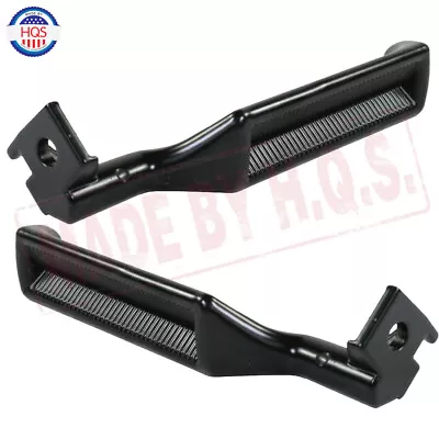 Black Metal Inside Door Handles Pair LH RH For 87-96 Ford F150 F250 F350 Truck • $11.97