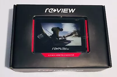 REPLAY XD REVIEW HD Monitor LCD TFT HDMI Input Built In Battery 10-RPXD-LCD-4.3” • $79.88