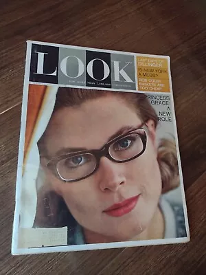 LOOK Magazine February 1963 Princess Grace Martin Luther King Bob Cousy • $13.93